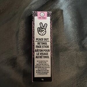 Peace Out Retinol Face Stick - Black and White